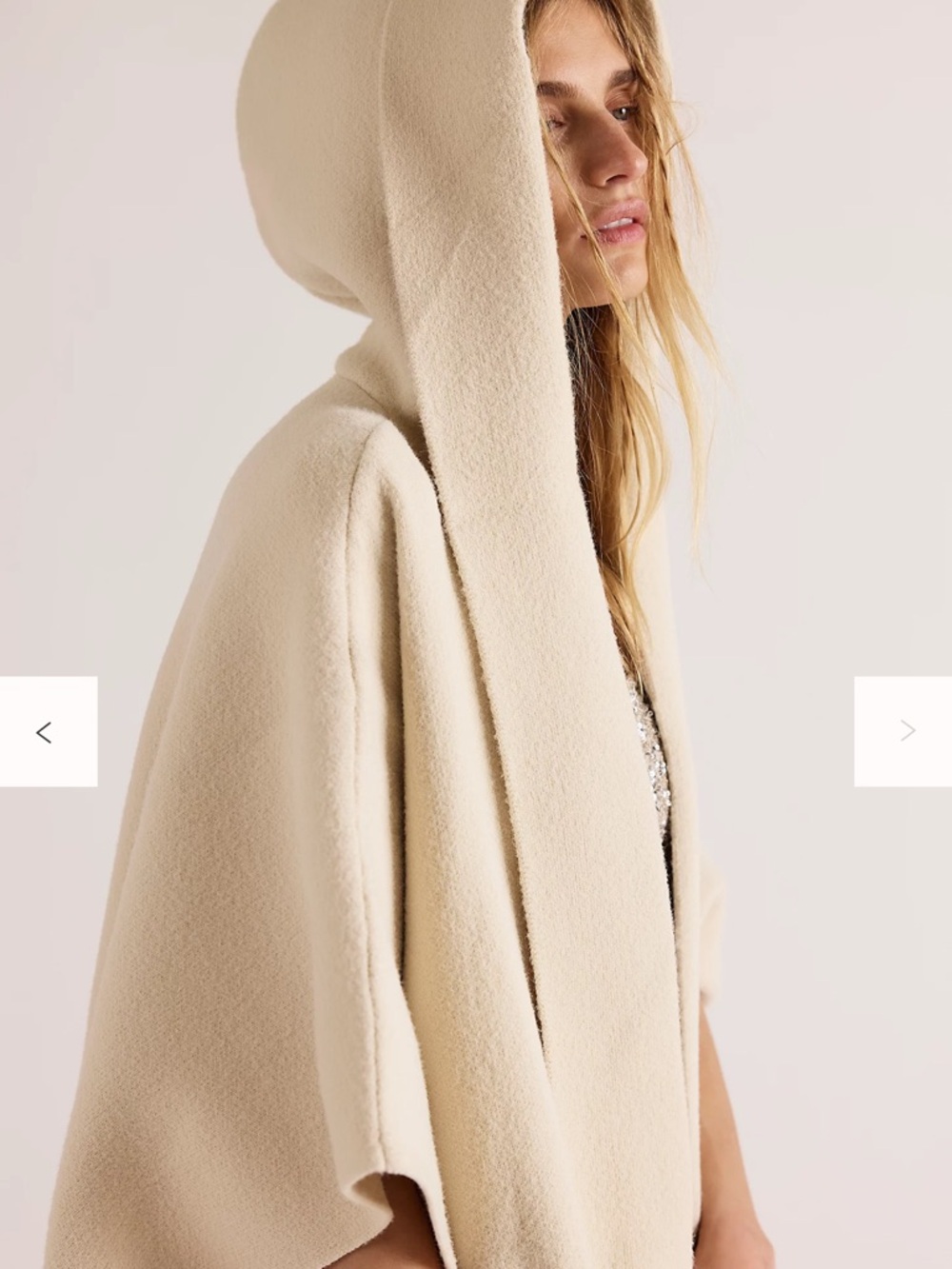 Free people All I Need Cozy Hooded Duster 💛 in yellow